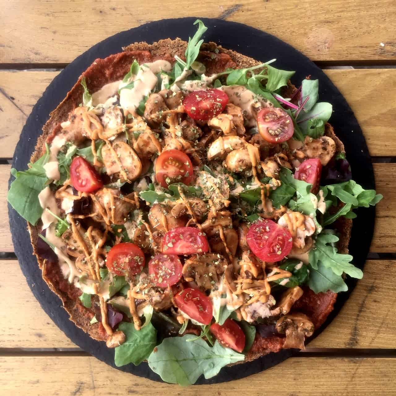 raw vegan pizza