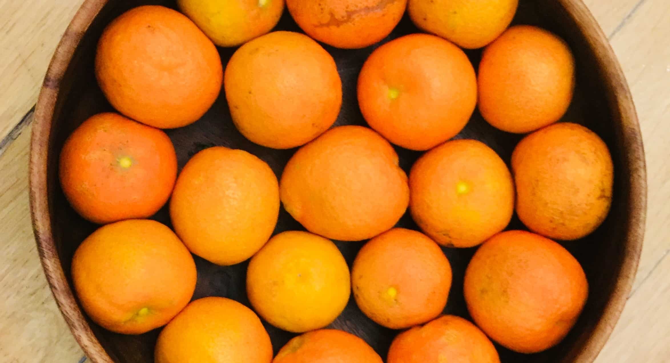 Oranges crop